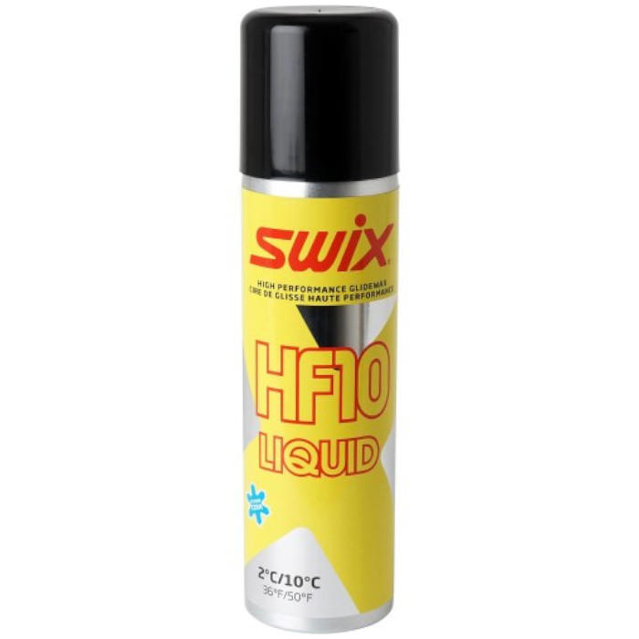 фото Парафин высокофтористый swix hf10x yellow (спрей) (0°с +10°с) 125ml