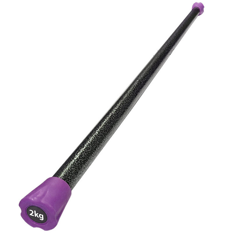 Бодибар Sportex гладкий хамертон 2 кг (фиолетовый) 800_800