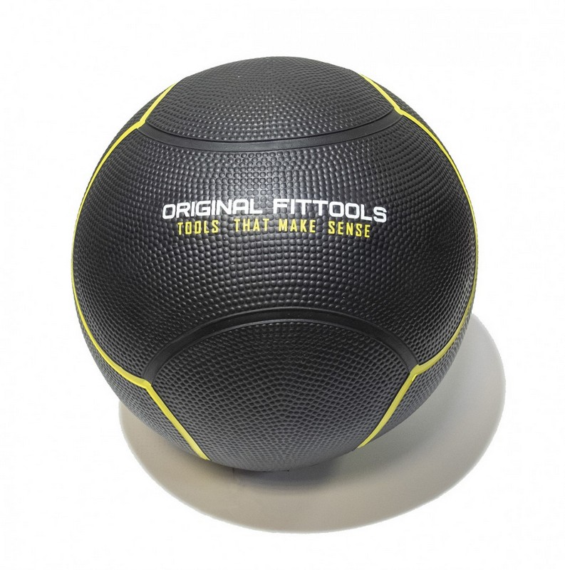 Мяч тренировочный Original Fit.Tools 4 кг FT-UBMB-4 черный 793_800