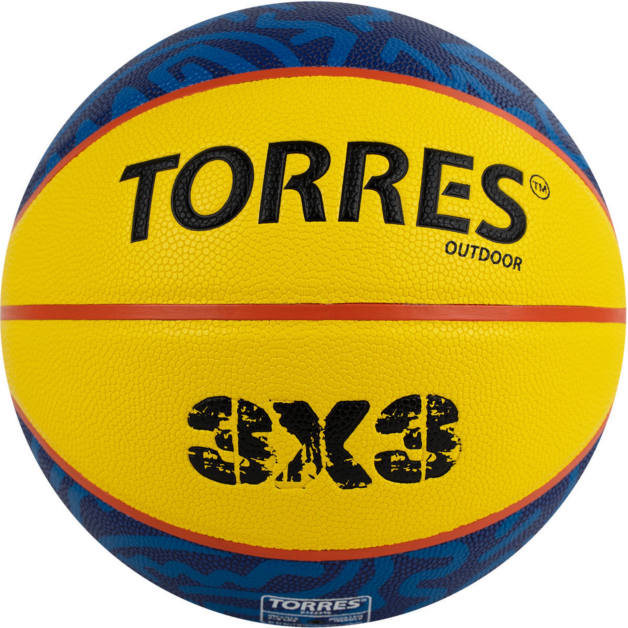 Мяч баскетбольный Torres 3х3 Outdoor B322346 р. 6 скидки