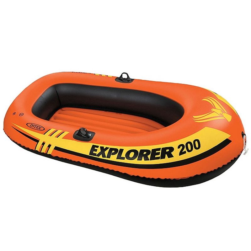 Надувная лодка Intex Explorer 200 (до 95кг) 185х94х41см, от 6лет 58330 - фото 1