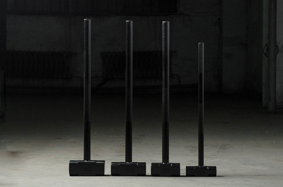 Кувалда тренировочная 10кг, черный YouSteel 981_650