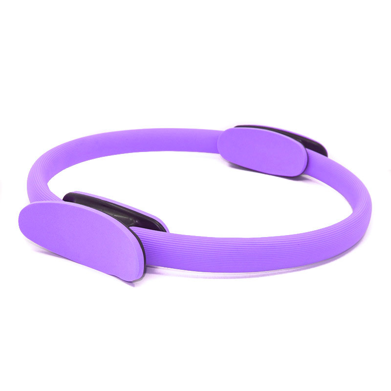 фото Кольцо эспандер для пилатеса 38 см b32129-4, фиолетовый nobrand