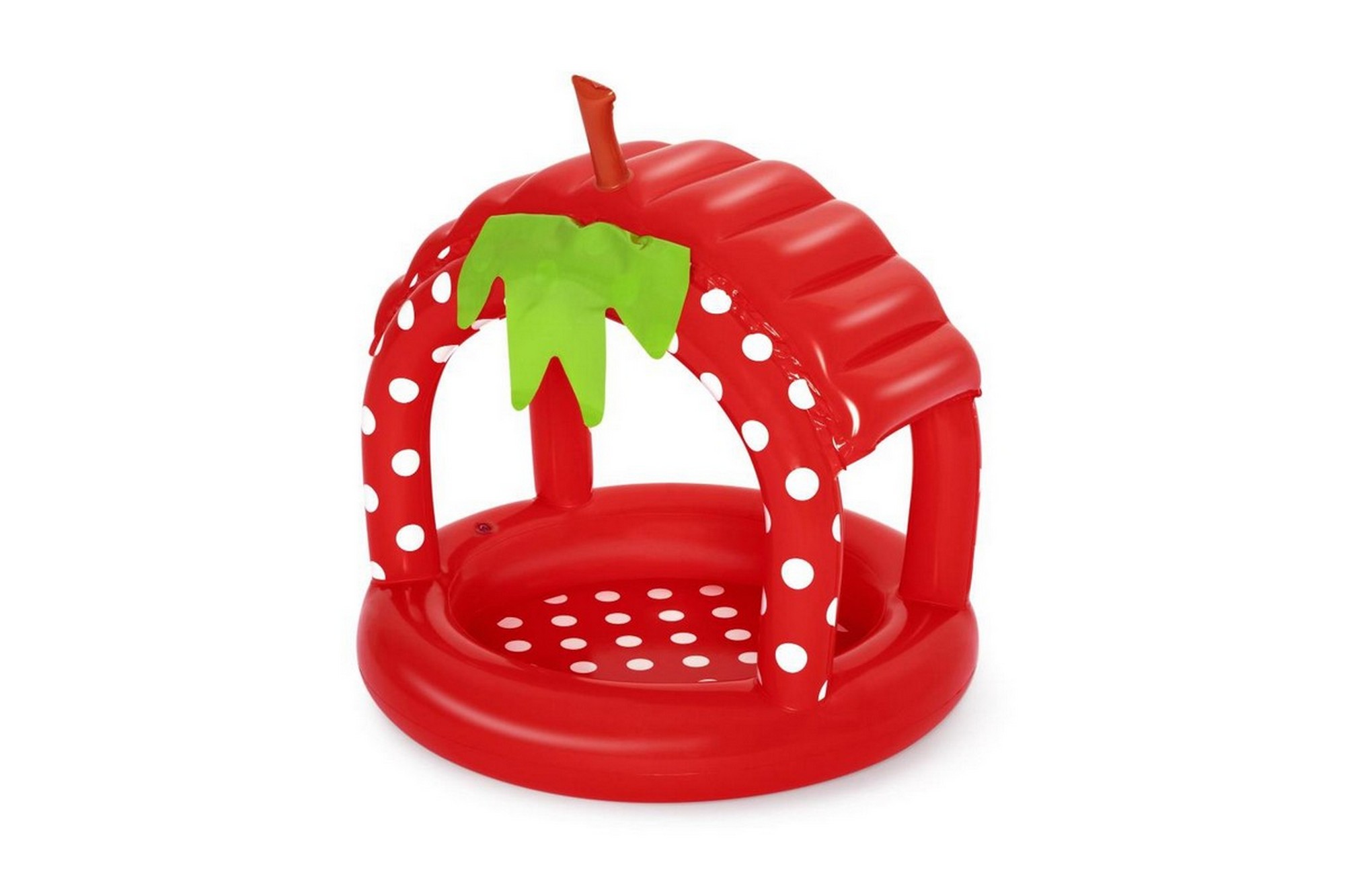 

Детский надувной бассейн 91х91х91см Bestway quot;Ягодка quot; с навесом и надувным дном 52387