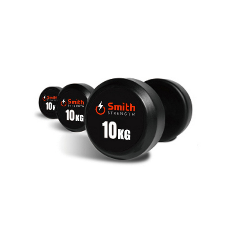 фото Набор обрезиненных гантелей smith strength (пара) от 27,5 до 50кг, с шагом 2,5кг db145