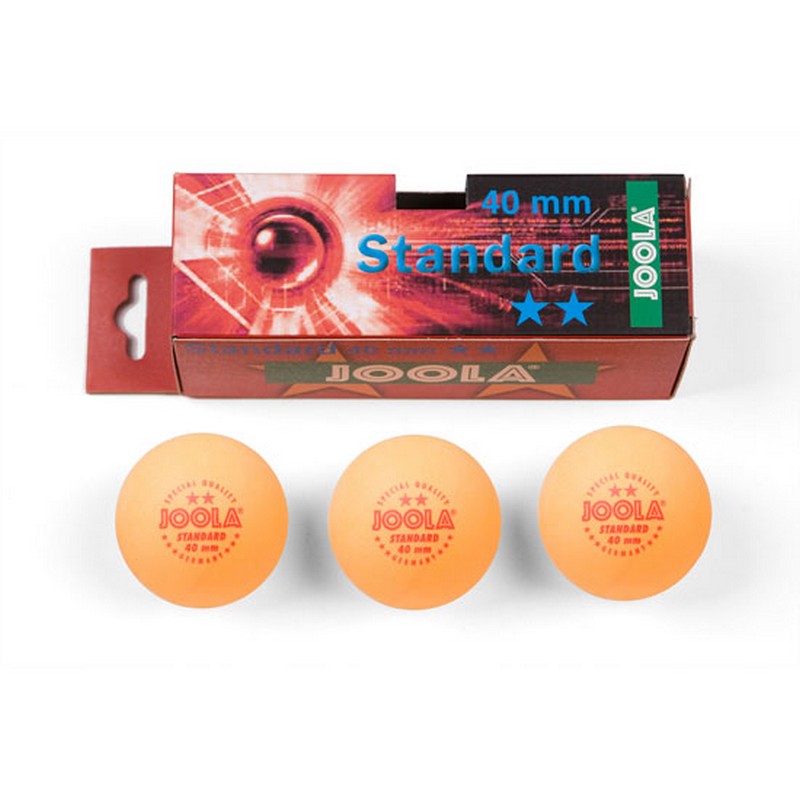 Купить Мячи для настольного тенниса Joola Standard 44055, 3 штуки, оранжевый,
