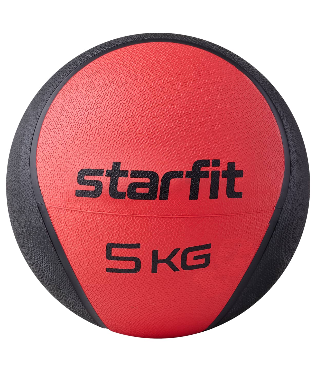 Медбол высокой плотности 5 кг Star Fit GB-702 красный