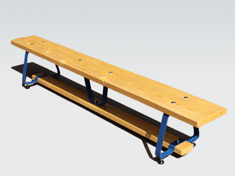 Скамейка гимнастическая на металлических ножках 2,5 м Гимнаст