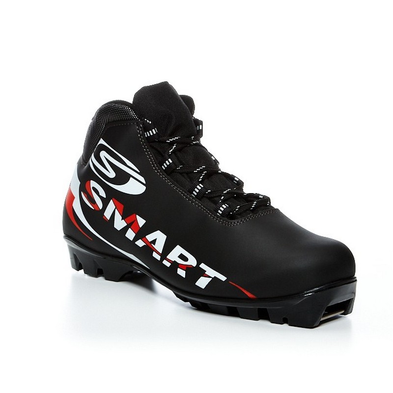 Лыжные ботинки NNN Spine Smart 357 черный 800_800
