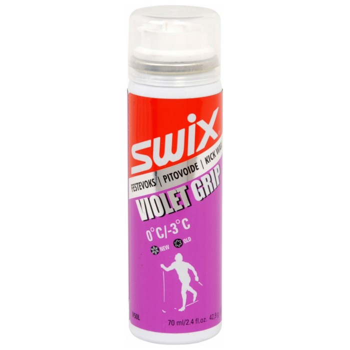 Купить Мазь держания Swix V50LC Violet Liquid (аэрозоль, жидкая) (0°С -2°С) 70 ml,