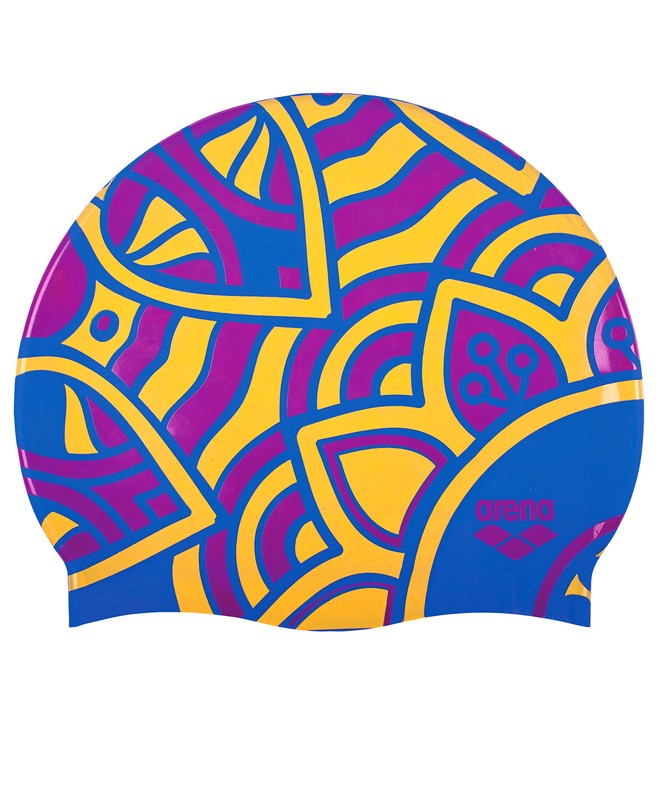 

Шапочка для плавания Arena Print 2 Jade Bright Blue (1E368 750)