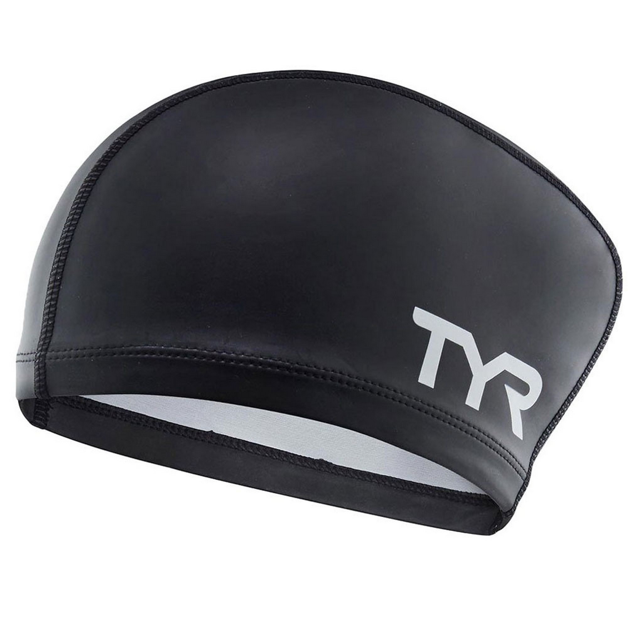    TYR Long Hair Silicone Comfort Swim Cap LSCCAPLH-001 