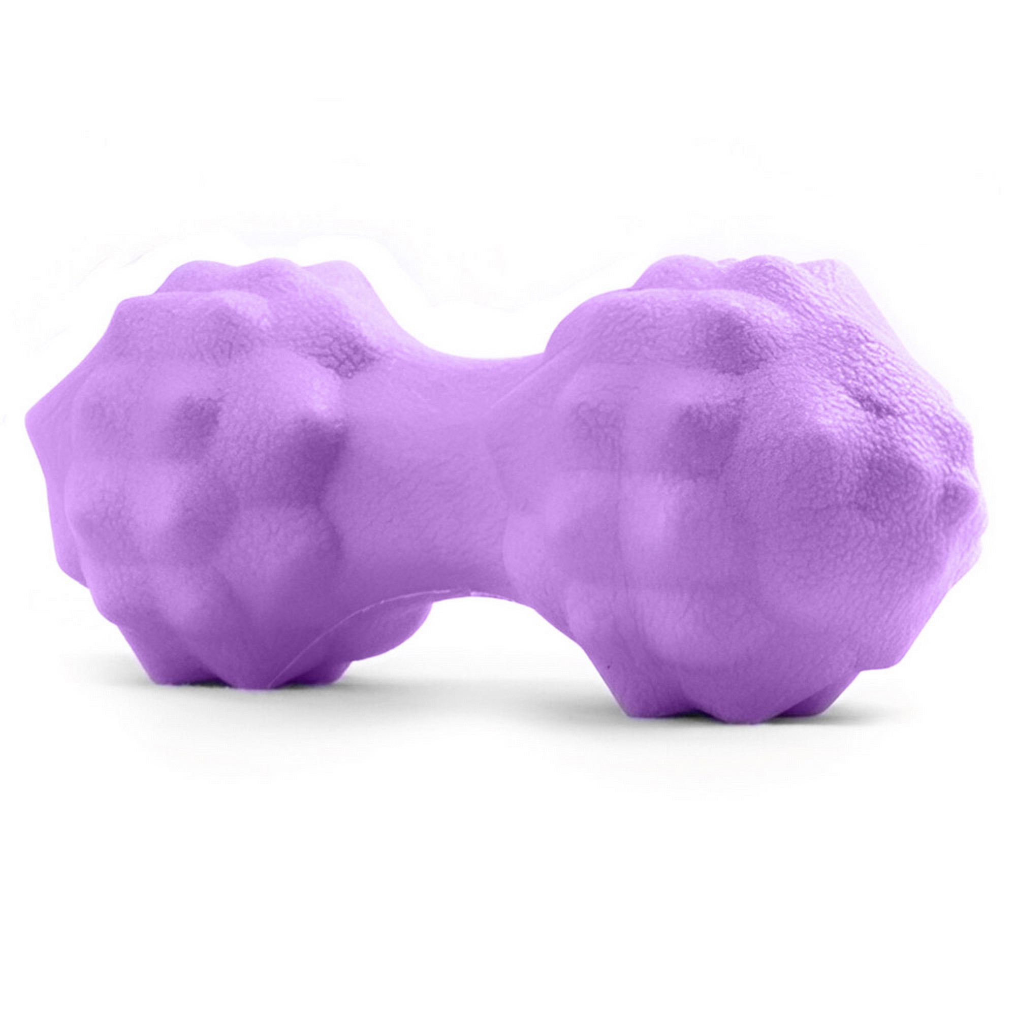 Мяч массажный Sportex арахис МФР двойной 65х140мм E41599 фиолетовый