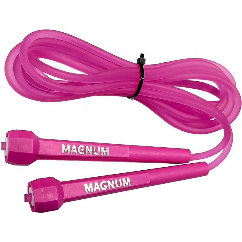 Купить Скакалка Sportex Magnum шнур из ПВХ, 3,0 м. B34450 розовая,