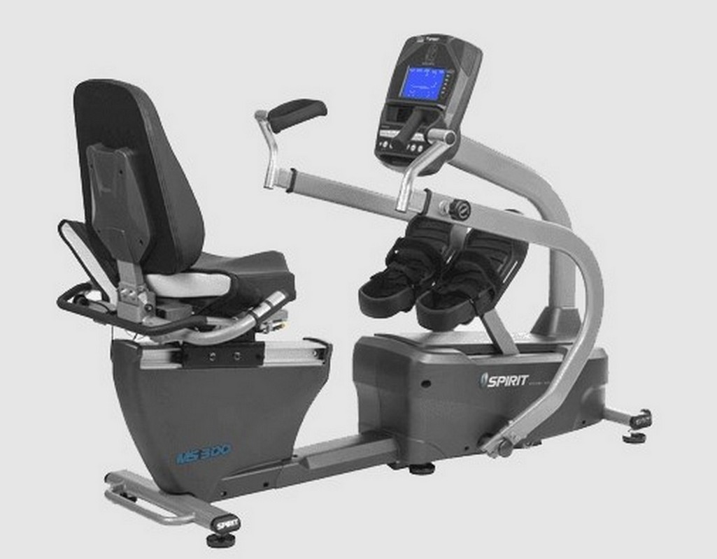 фото Реабилитационный горизонтальный степпер spirit fitness ms300