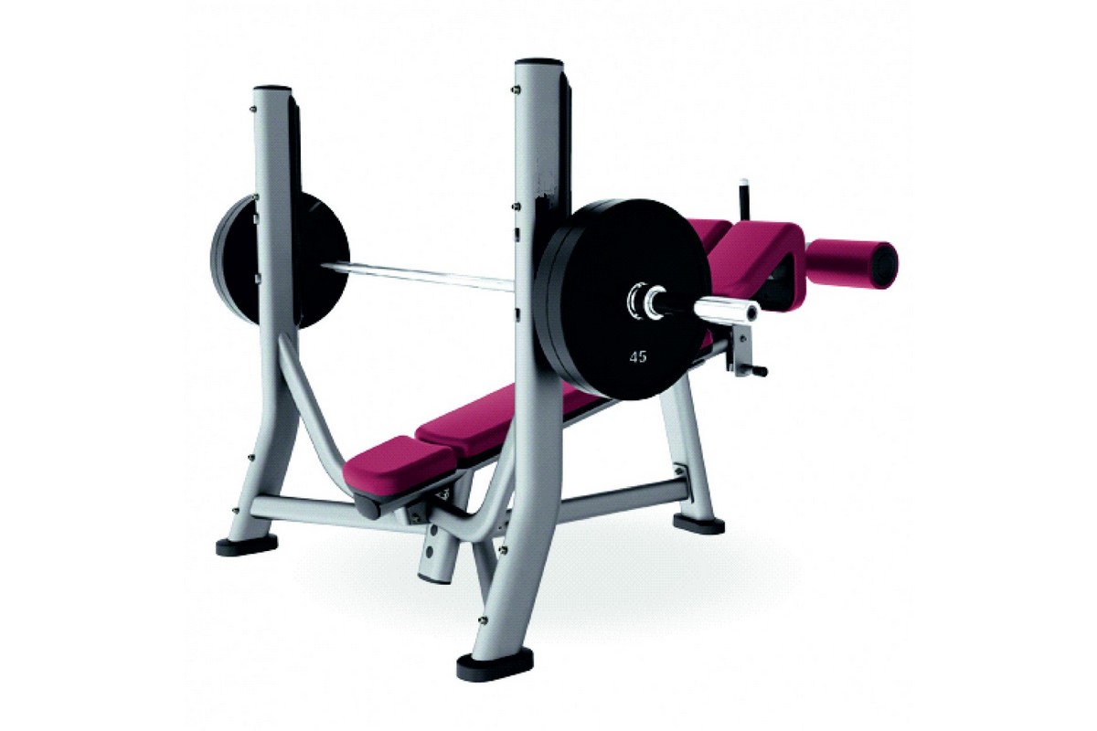 фото Олимпийская скамья с обратным уклоном ultragym ug-ls 926s