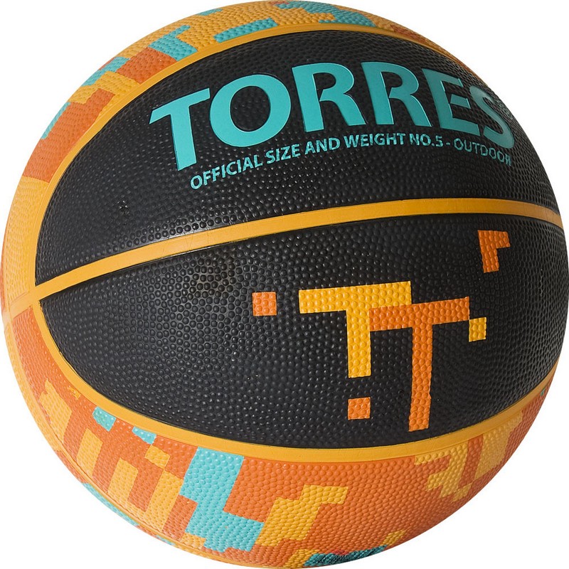 фото Мяч баскетбольный torres tt b02125 р.5