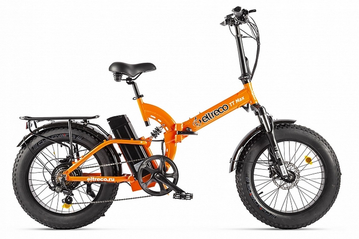 

Велогибрид Eltreco TT Max 022407-2228 оранжево-черный