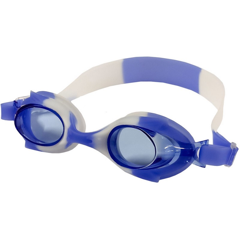 Очки для плавания Sportex B31524-0 мультколор (Сине\белый) 800_800