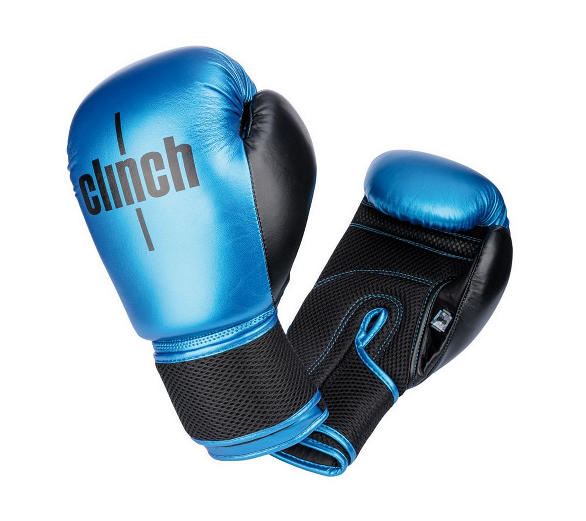 Перчатки боксерские вес 14 унций Clinch Aero C135 сине-черный