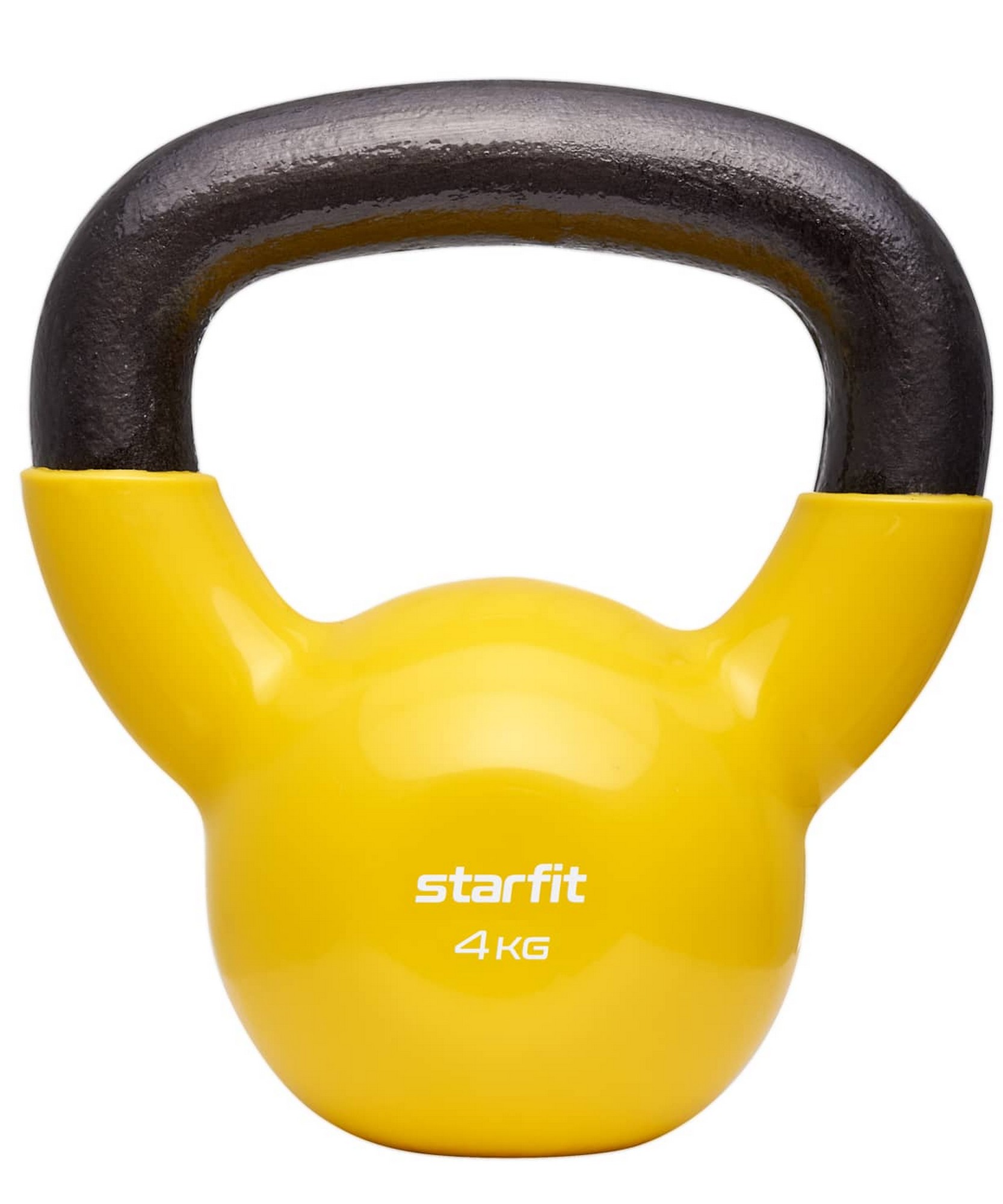 Гиря виниловая 4 кг Star Fit DB-401 желтый