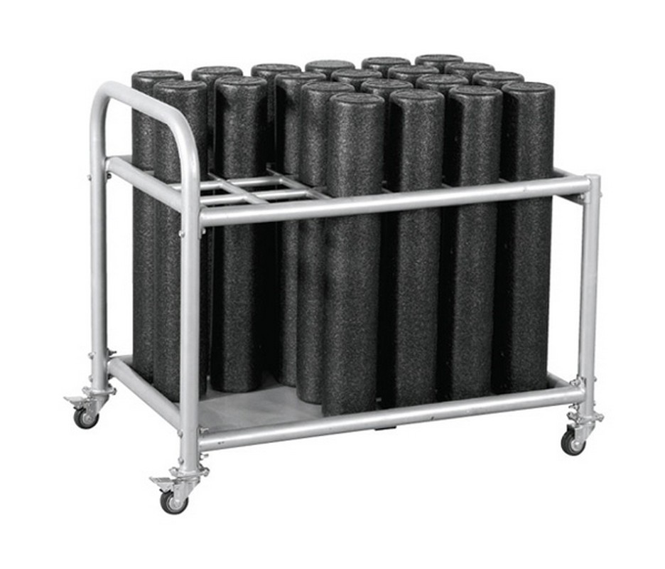    Perform Better Foam Roller Rack with Wheels 2211-03