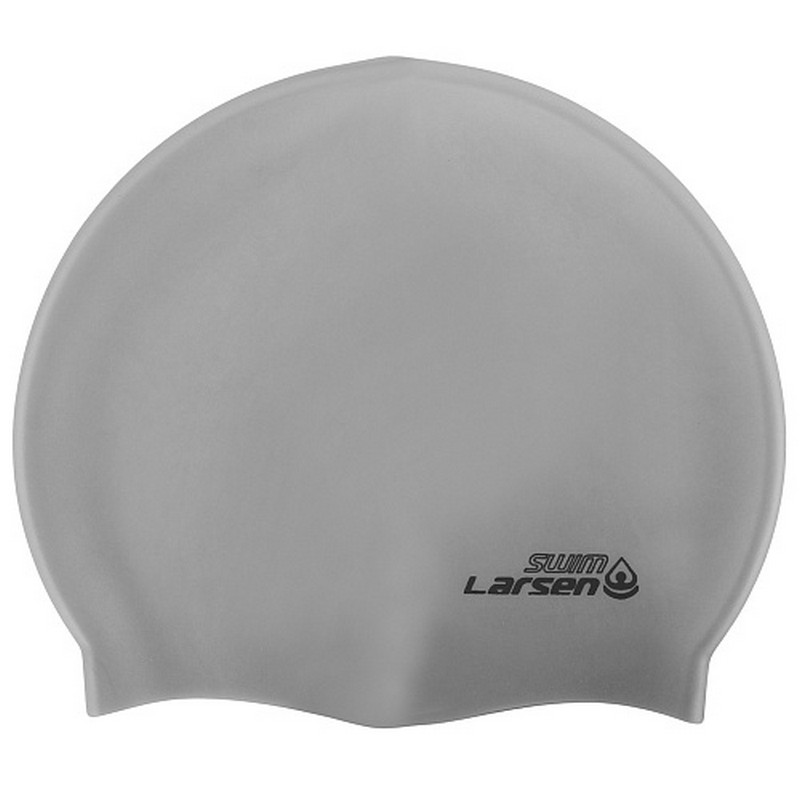 Купить Шапочка плавательная Larsen SC12 (SC601) серый, Submarine