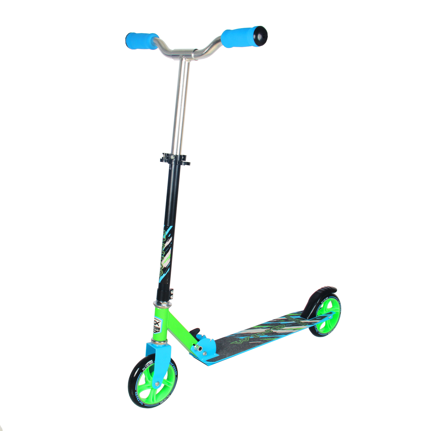 Самокат 145мм RGX WIND blue 1526_1500