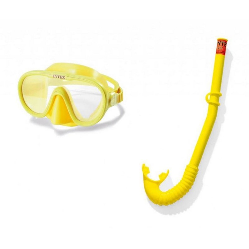 фото Набор маска, трубка intex adventure swim set 55642