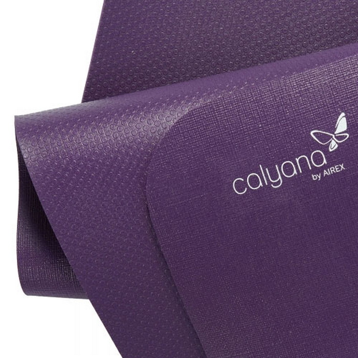 Коврик для йоги Airex Calyana Prime Yoga, 66x185х0,45cm фиолетовый 700_700