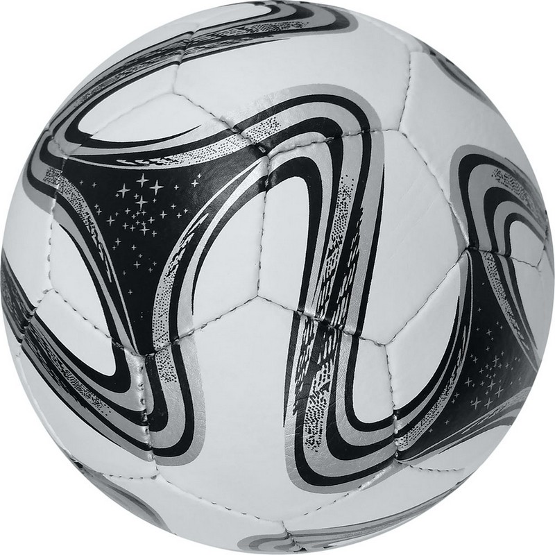 фото Мяч футбольный fb-4002-1 р.5 белый\черный nobrand