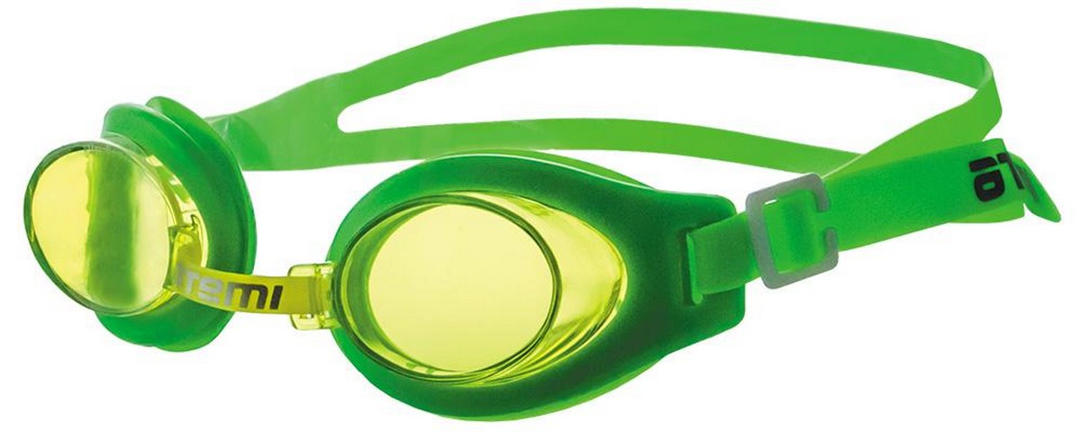 Купить Очки для плавания Atemi S101 зеленый,