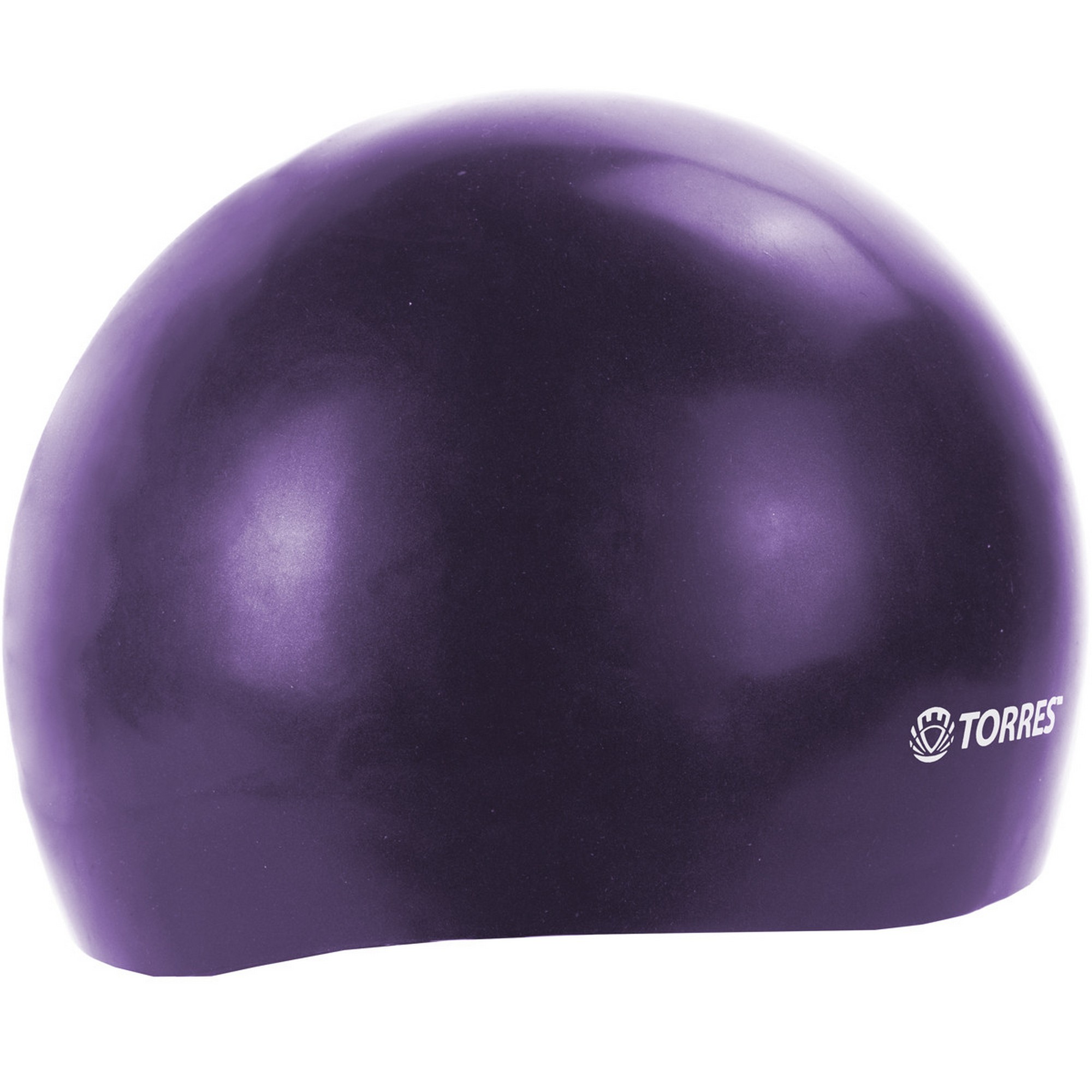 Шапочка для плавания Torres Pro, силикон SW-12205BL фиолетовый 2000_2000