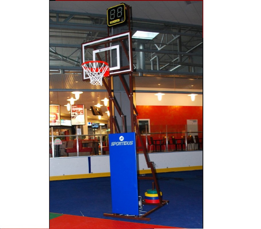 фото Баскетбольная стойка раскладная малогабаритная hercules 4151