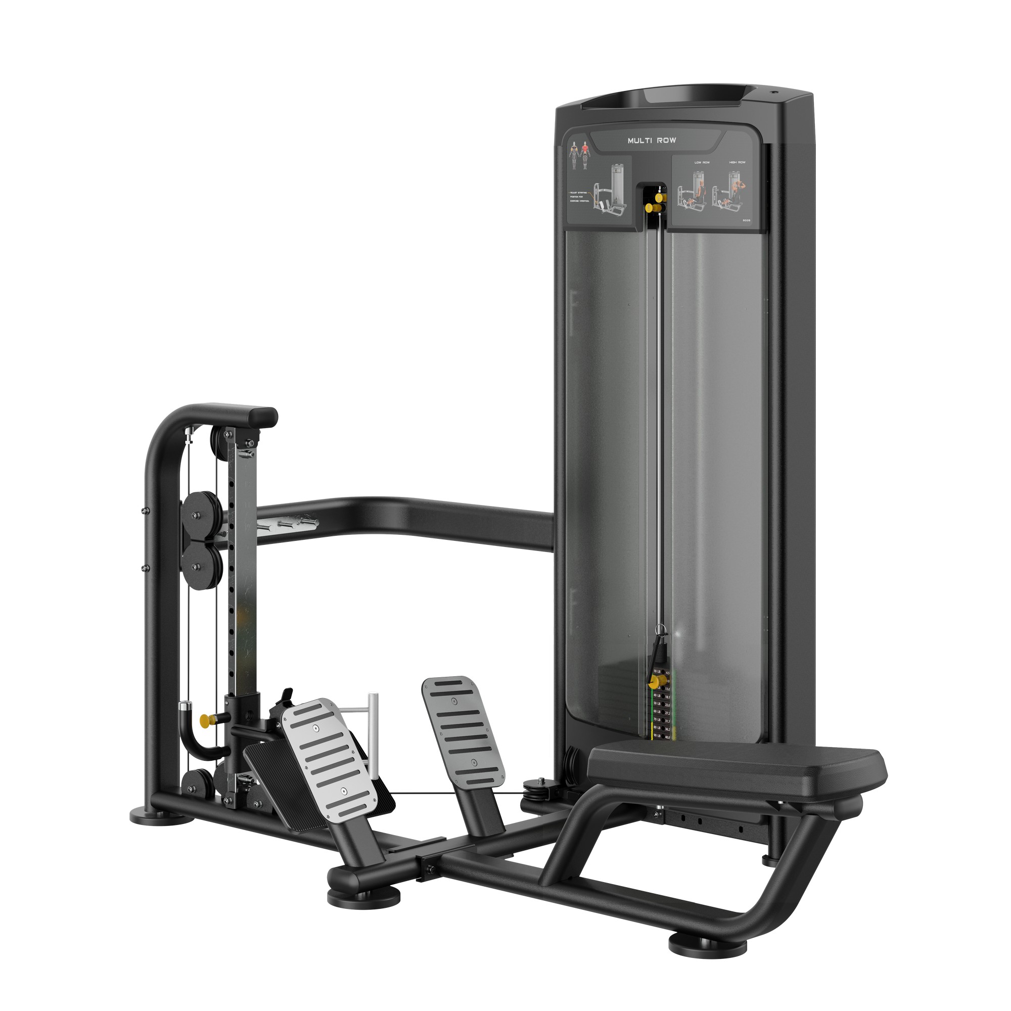 Гребная тяга\нижняя тяга Smith Fitness RE8005 стек 105кг - фото 1