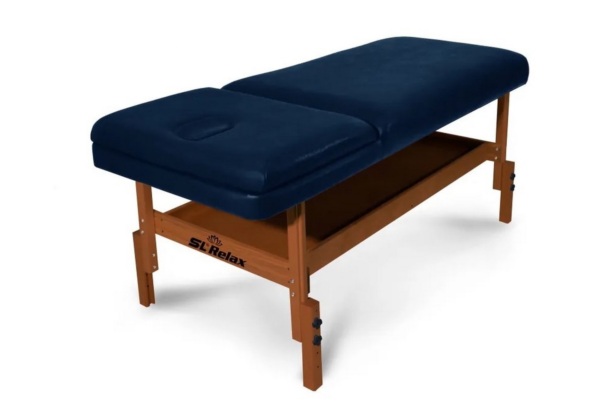 фото Массажный стол start line relax comfort slr-5 синяя кожа
