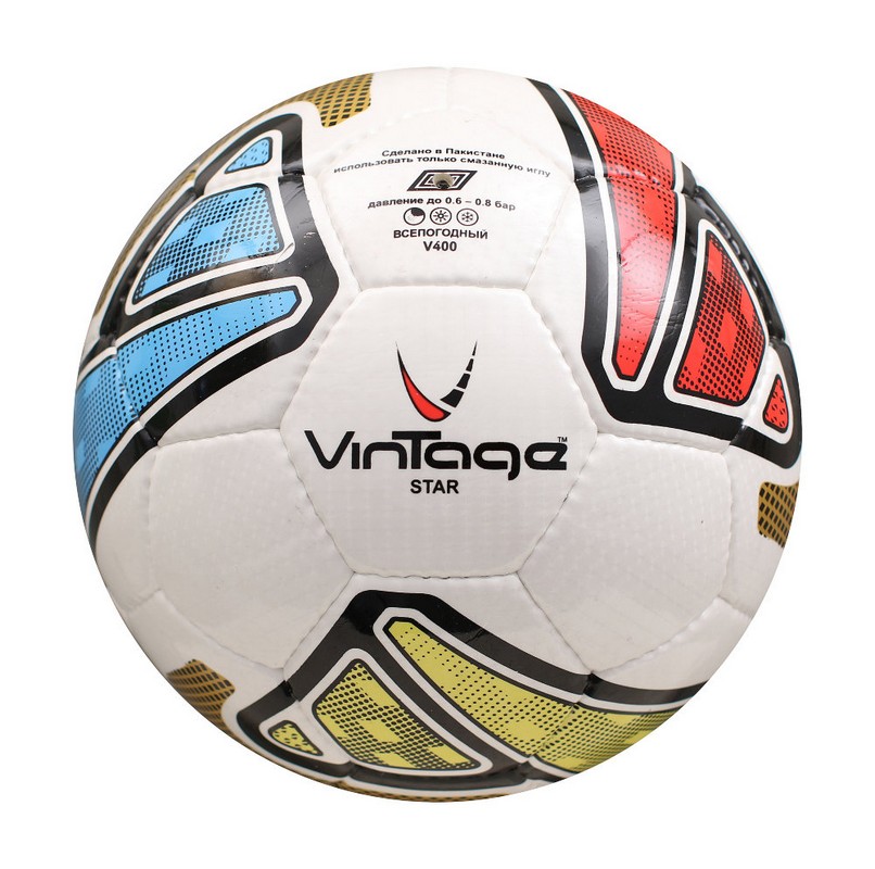 фото Мяч футбольный vintage star v400, р.5