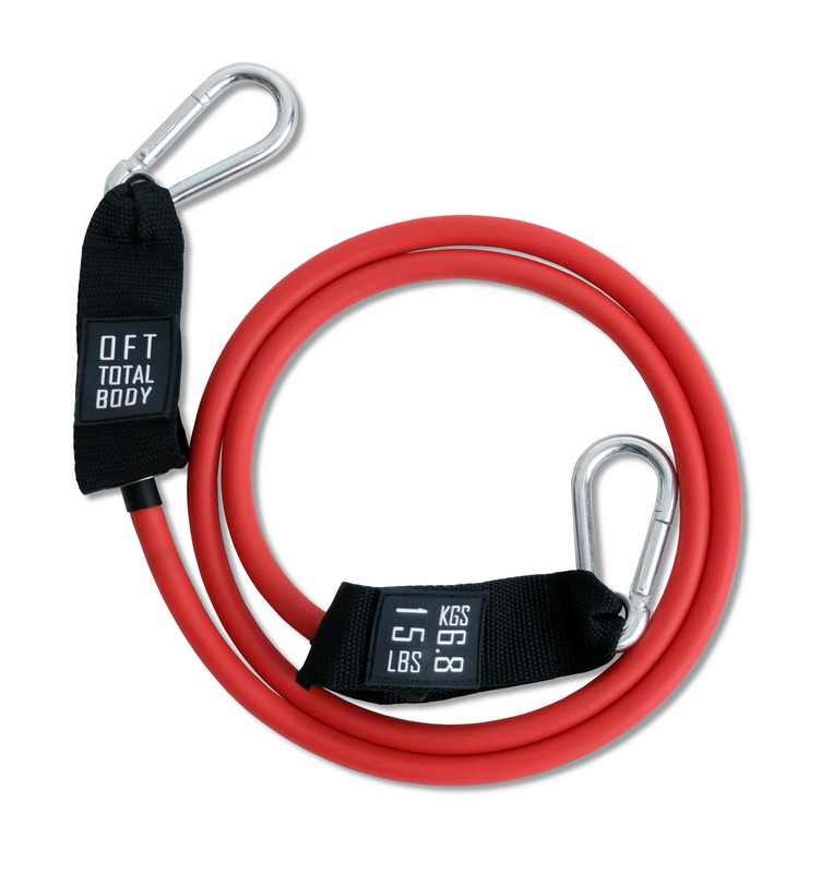 фото Эспандер original fit.tools из натурального латекса с карабинами, сопротивление 15 lbs ft-ultx-15