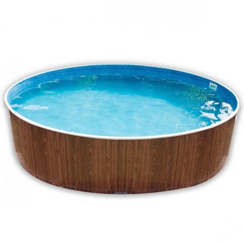 фото Морозоустойчивый бассейн azuro 400dl, круглый 3,6х1,1 м eco 2500