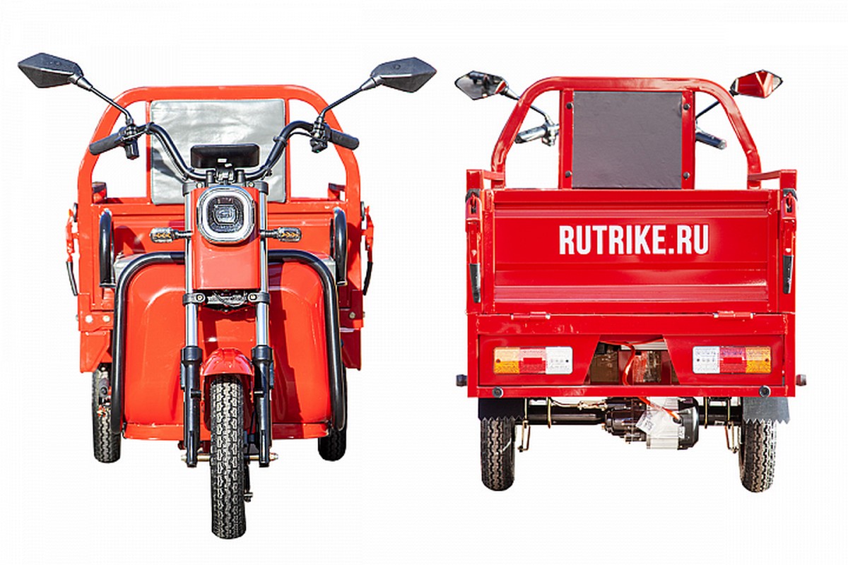 Грузовой электротрицикл RuTrike Амулет 1100 60V650W 024450-2810 черный матовый 1200_800