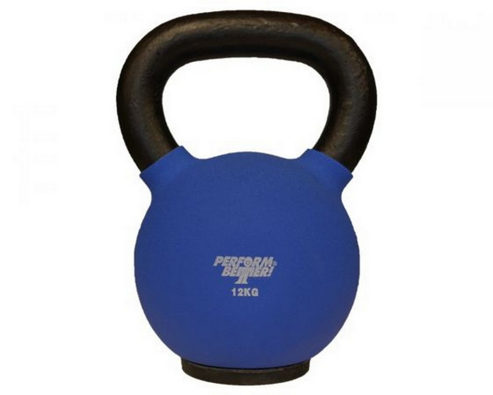 Гиря в неопрене 12 кг Perform Better Neoprene Kettlebell 4097-12\12-00-00 синий