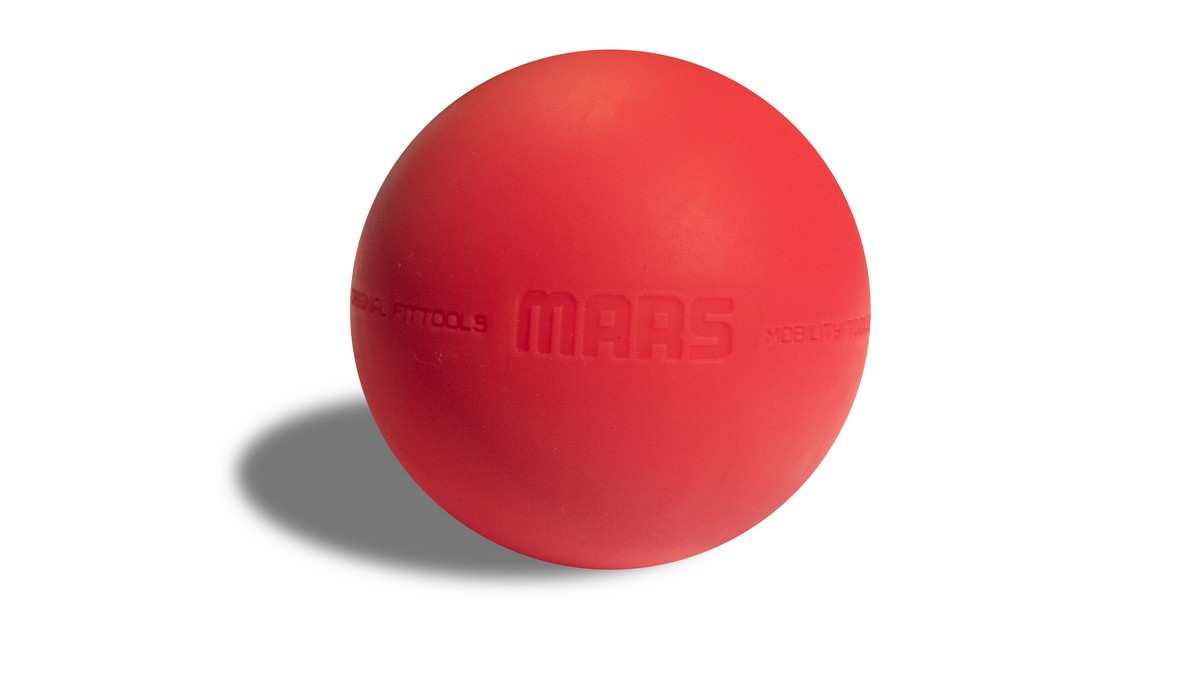 Купить Мяч для МФР d9 см одинарный Original Fit.Tools FT-MARS-RED красный,