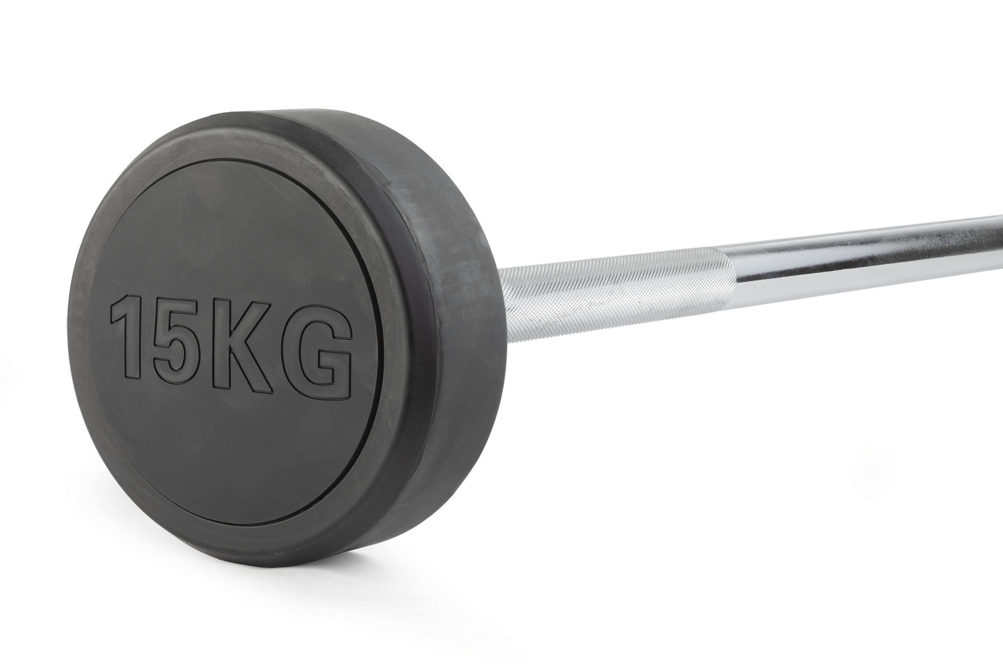 

Штанга неразборная обрезиненная 20 кг. Прямой гриф VictoryFit VF-DX4200