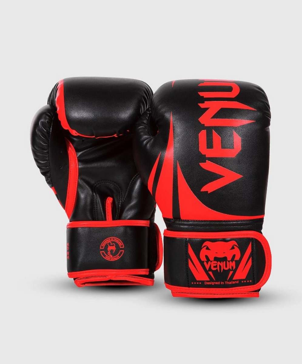 Купить Перчатки Venum Challenger 2.0 Exclusive 0661-100-14oz черныйкрасный,