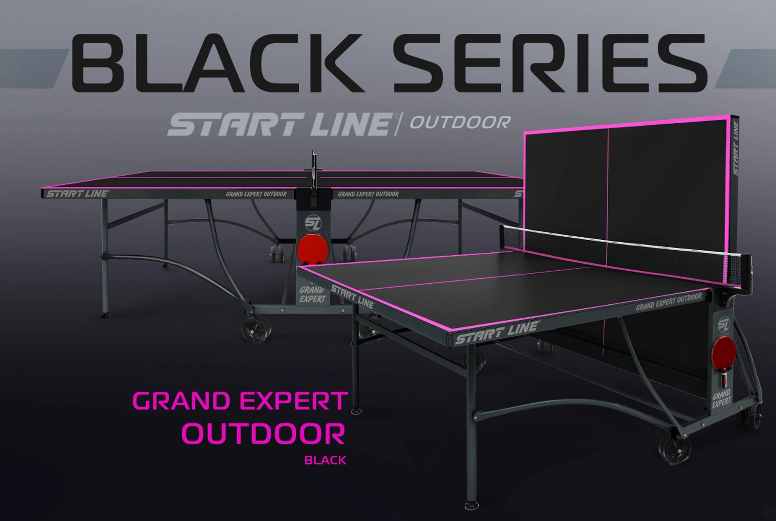 Теннисный стол Всепогодный Start Line Grand EXPERT 4 6044-2 Black 1600_1074
