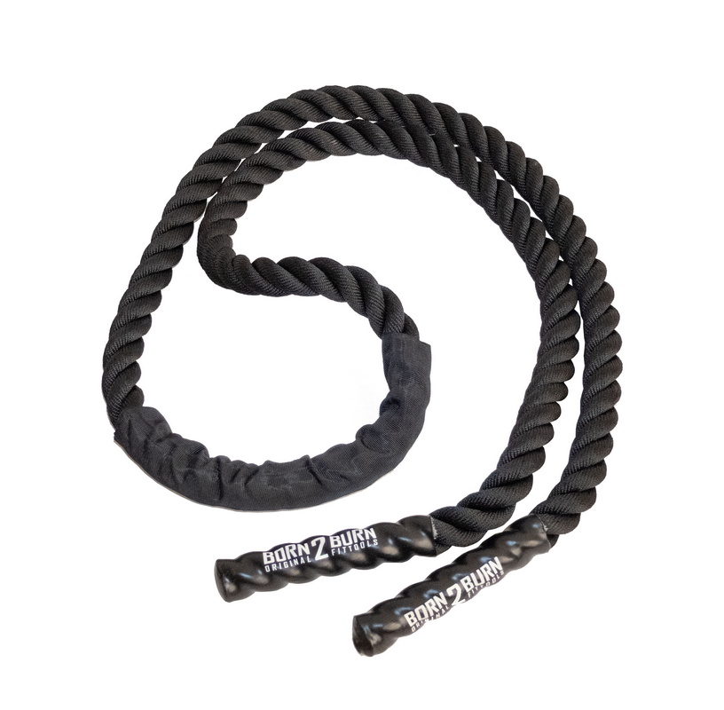 фото Скакалка тяжелая для функционального тренинга original fit.tools 38мм x 3м ft-ubjr3