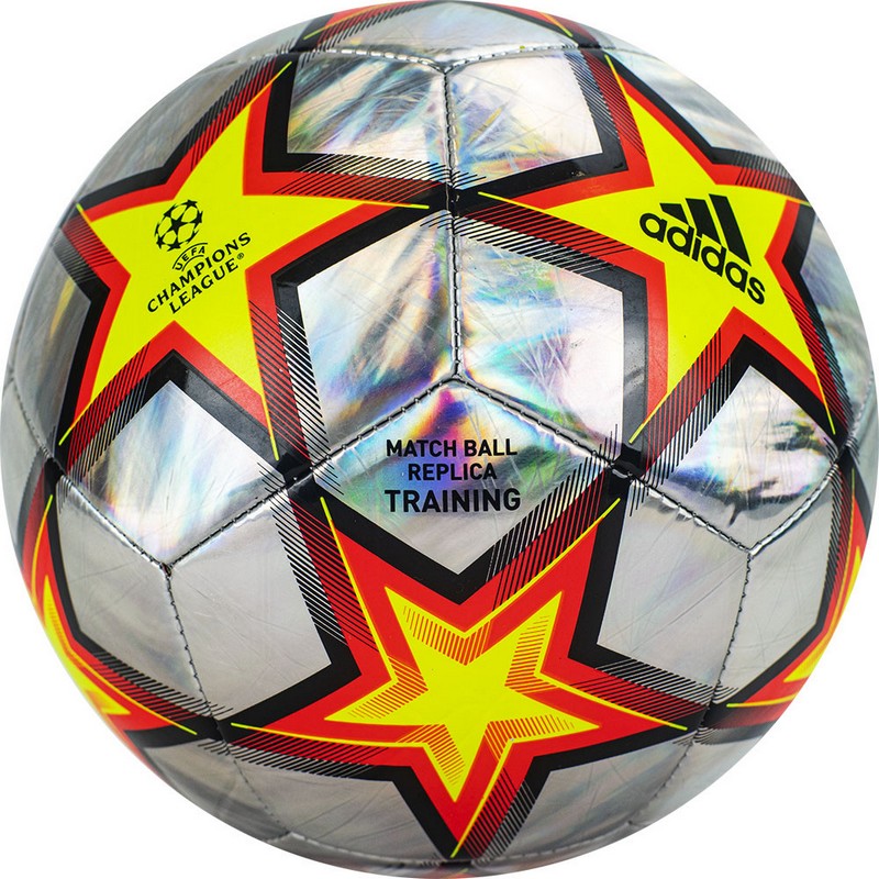 Мяч футбольный Adidas UCL Training Foil Ps GU0205 р.5,  - купить со скидкой