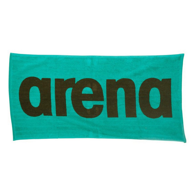 фото Полотенце arena gym soft towel 50x100см, 100% хлопок 001994 820 зеленый