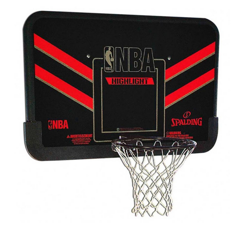 фото Баскетбольный щит, композит spalding 44 quot; nba highlight 80798cn