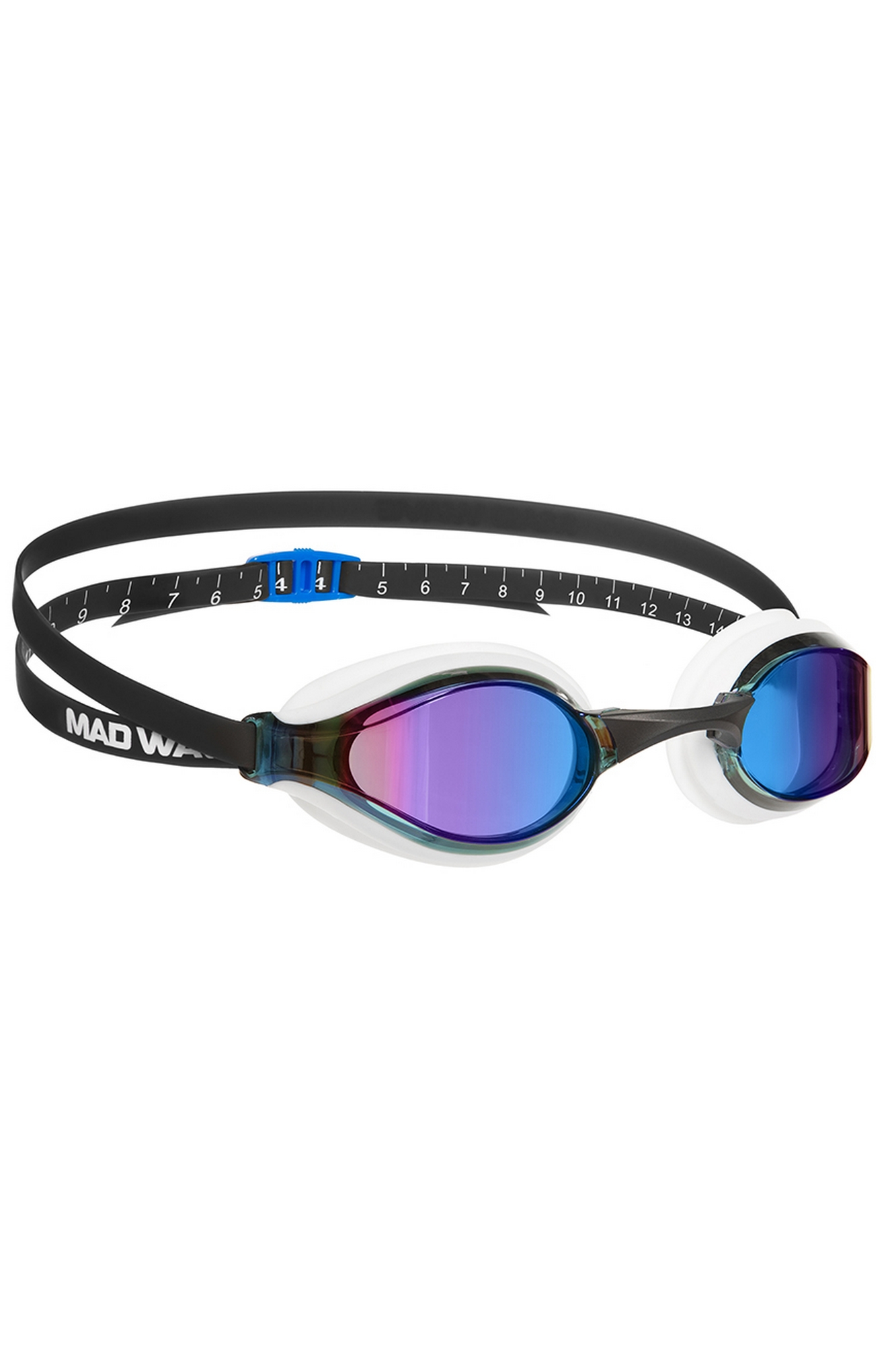 

Очки для плавания юниорские MadWave Accelerator rainbow M0434 07 0 01W Черный